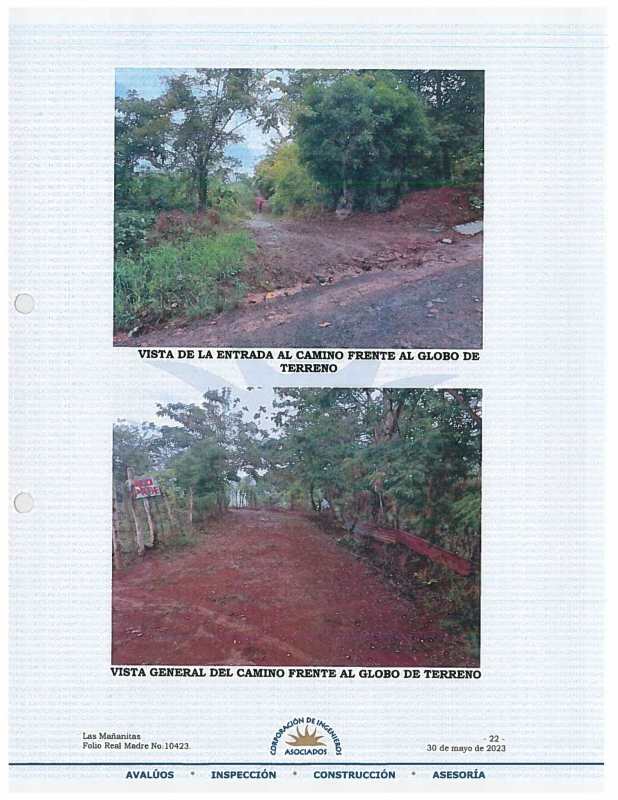 Aerial landscape view of 3-hectare countryside land parcel for sale in Panama City