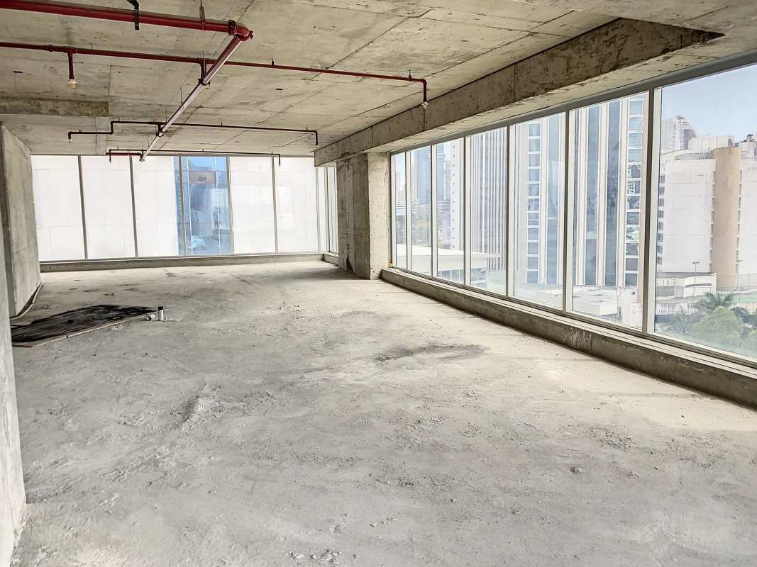 Raw unfinished commercial shell with concrete floors in PH BCT Panama City