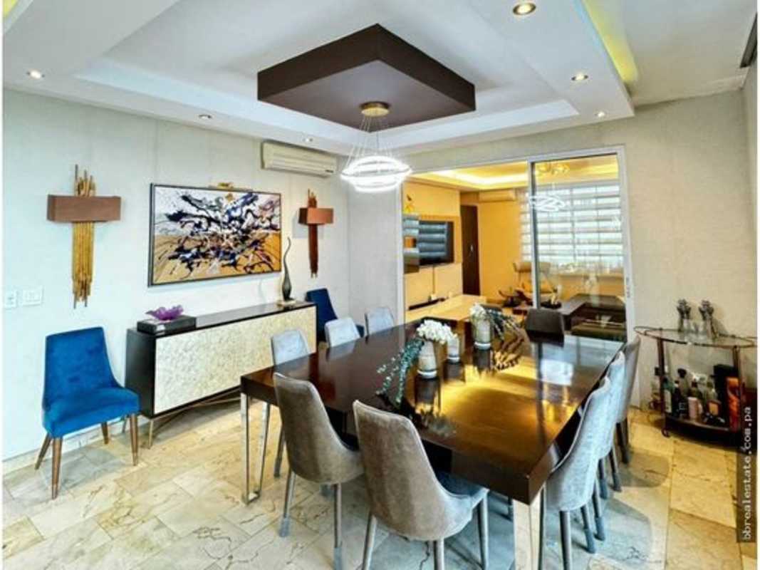 Spacious modern kitchen with granite countertops and full appliances in PH Costa Pacifica Punta Pacifica Panama