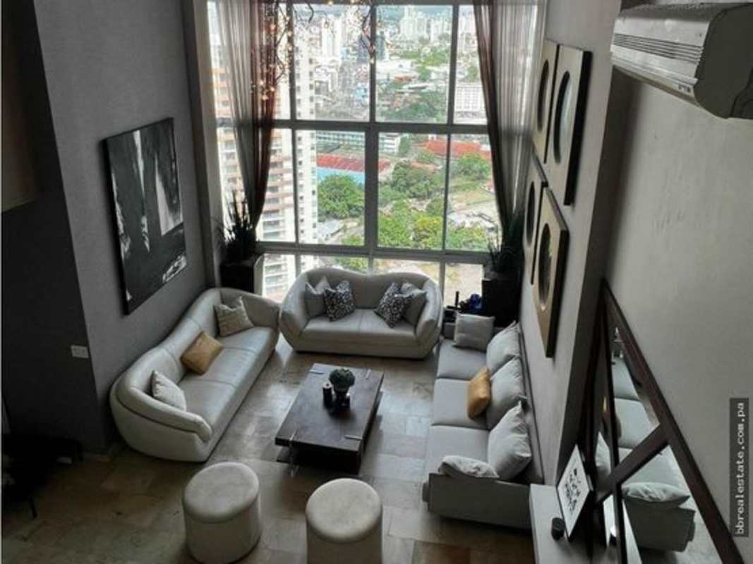 Spacious master suite with balcony access and ocean views in PH Costa Pacifica penthouse Panama City