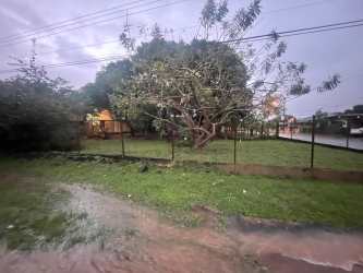 Spacious garden on corner lot of house in Aguadulce Panama