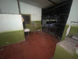 Interior open living space with tiled floor Aguadulce Cocle Panama