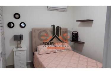 Spacious bedroom with panoramic sea view at Sanctuary Tower Chame Panama