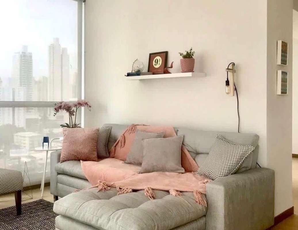 Bright living room with ocean view window PH Coco Place Coco del Mar Panama