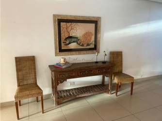 Bedroom with sliding glass doors, balcony access, twin beds in Coral Beach Villas Coronado Panama