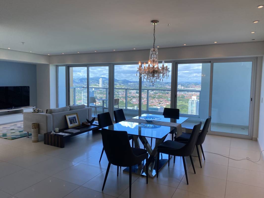Ocean View 1BR 2BA Apartment PH Parkside Costa del Este