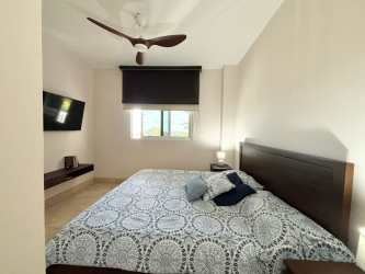 Resort pool and marina with yachts Buenaventura Río Hato Panama Pacific Coast