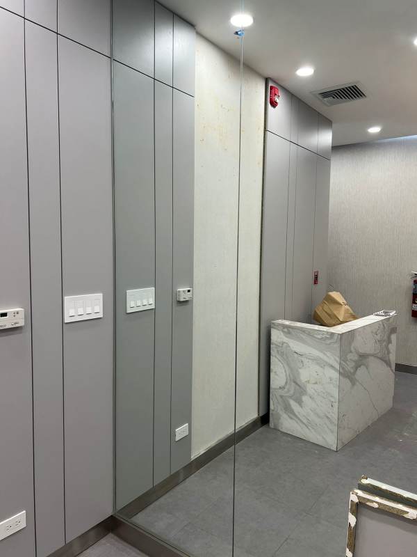 Private consultation room with furnishings medical consulting office Town Center Costa del Este Panama