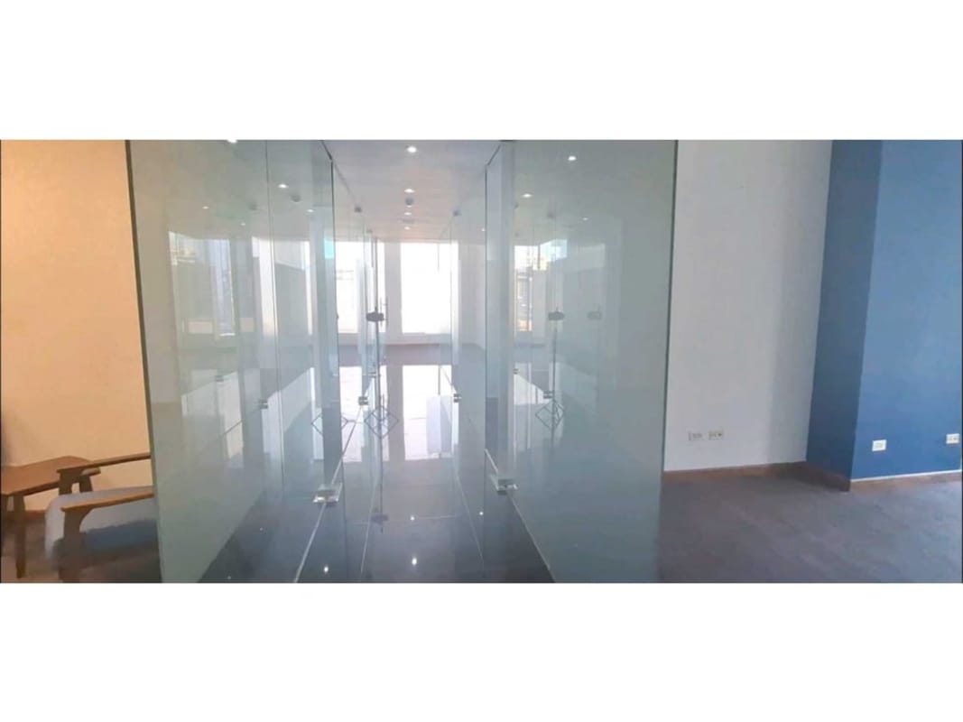 Skyline and waterfront view from office in Ocean Business Plaza Panama City