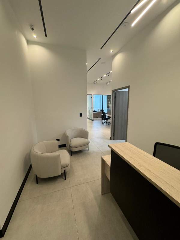 Spectacular Panama City skyline view from luxury furnished office at PH BICSA Tower