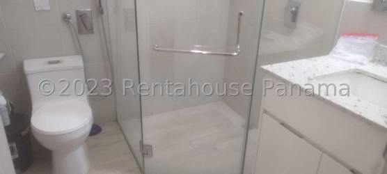 Bright bedroom with large window and sea view Punta Chame Beach Residence