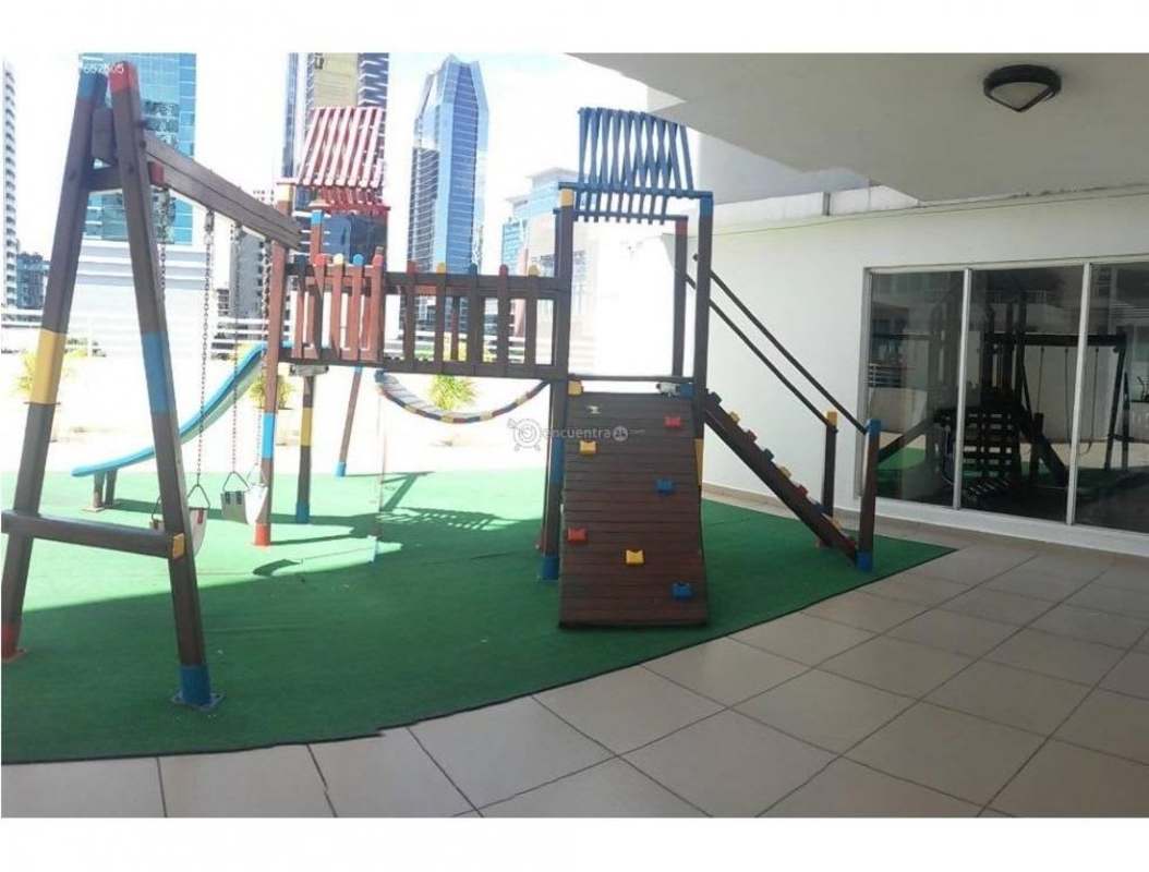 Modern condominium playground play area PH Galería Uno Obarrio Panama City