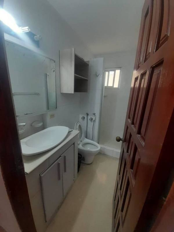 Furnished dining area connected to living room in PH Coral Plaza El Cangrejo Panama