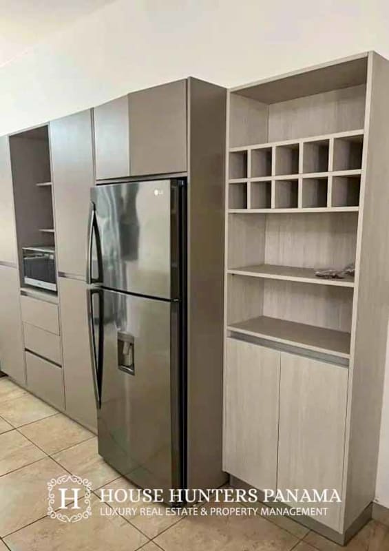 Modern bathroom with glass shower enclosure and designer tiles PH Amador Hill