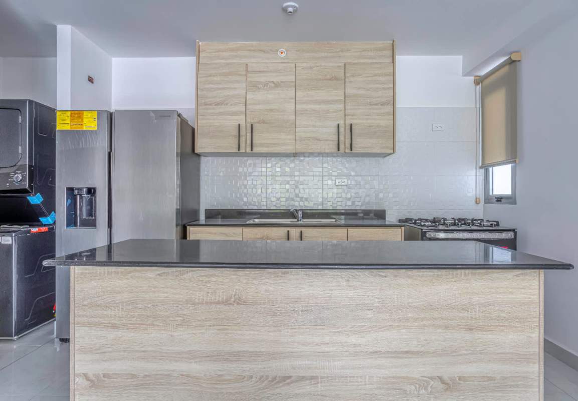 Bright bedroom with large closet in new City Gardens apartment Panama