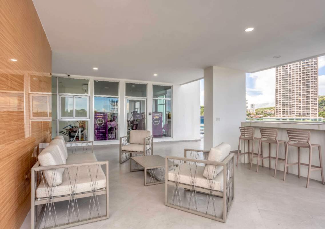 Outdoor pool area with sun deck City Gardens Ricardo J Alfaro Panama