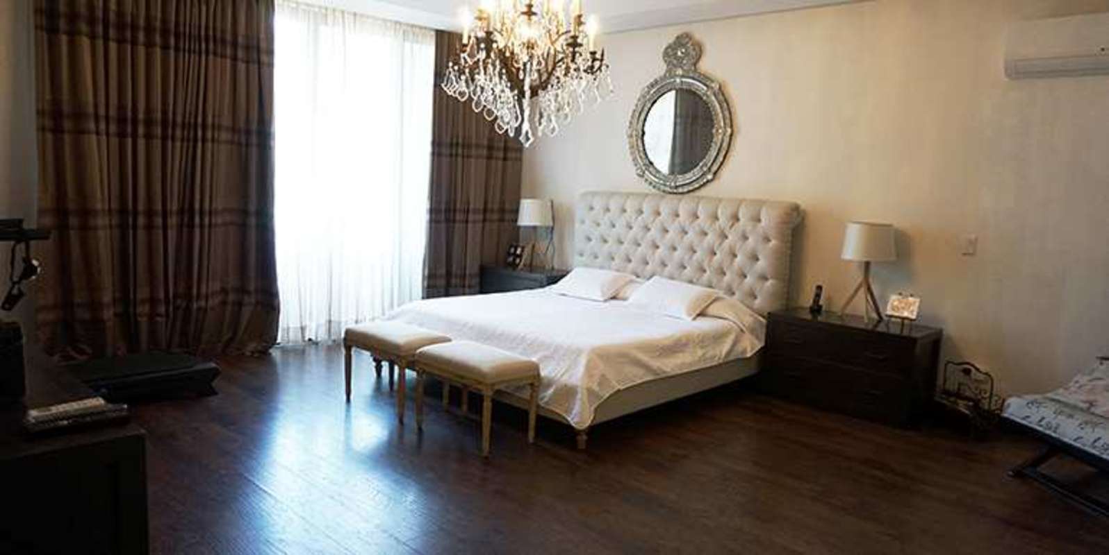 Fully equipped modern kitchen with granite counters and island Embassy Club Clayton Panama