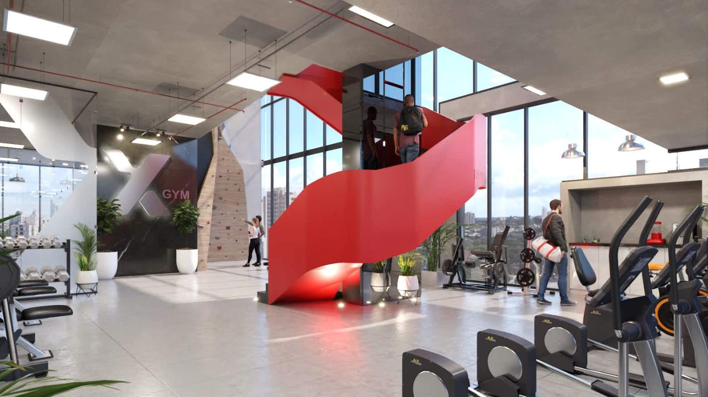 Children's playground and event lounge outdoor PH Altamira Residences San Francisco Panama