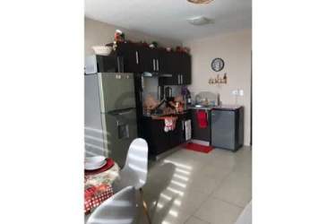 Bedroom with ocean theme decor and large window PH Ocean View San Carlos Panama