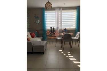 Modern living dining room with windows PH Ocean View San Carlos Panama