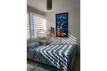 Contemporary bathroom with vanity and shower PH Ocean View beach apartment Panama