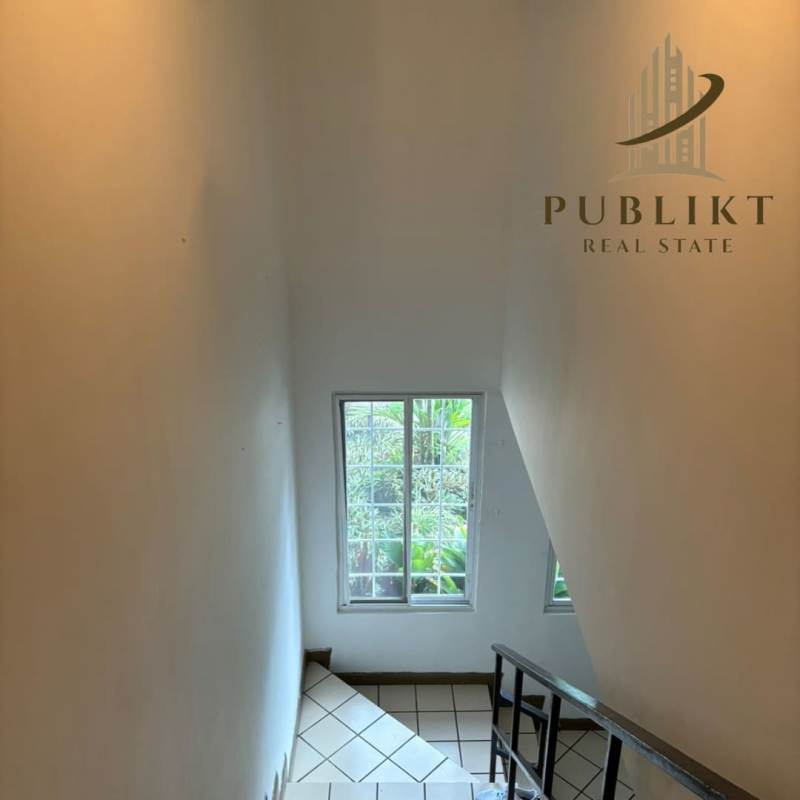 Private backyard with swimming pool ready for remodel in Condado del Rey Panama house