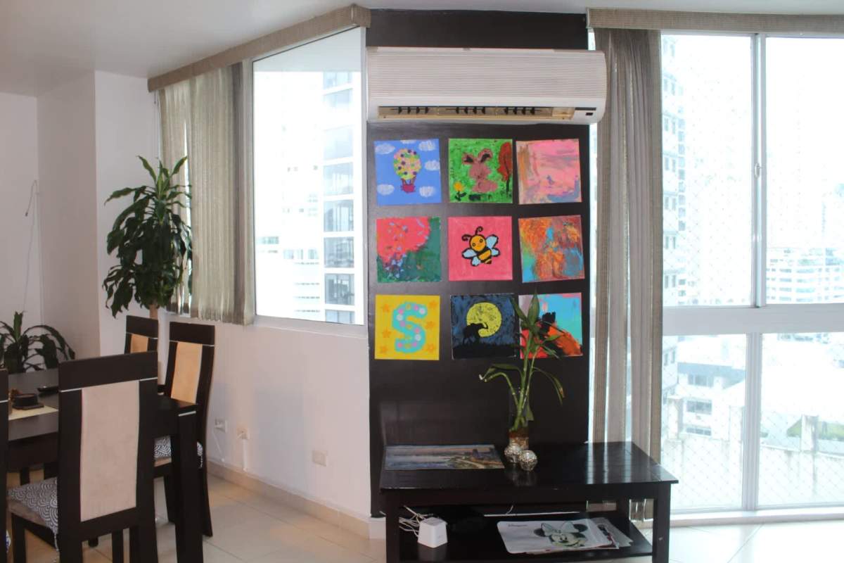 Secondary bedroom with AC in PH 44 Park Panama City