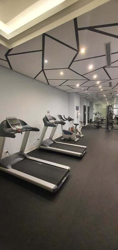 Fully equipped modern gym inside PH Park City Obarrio Panama