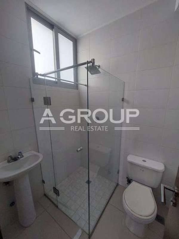 Minimalist bathroom with glass cabin and premium finishes PH Bali Costa del Este