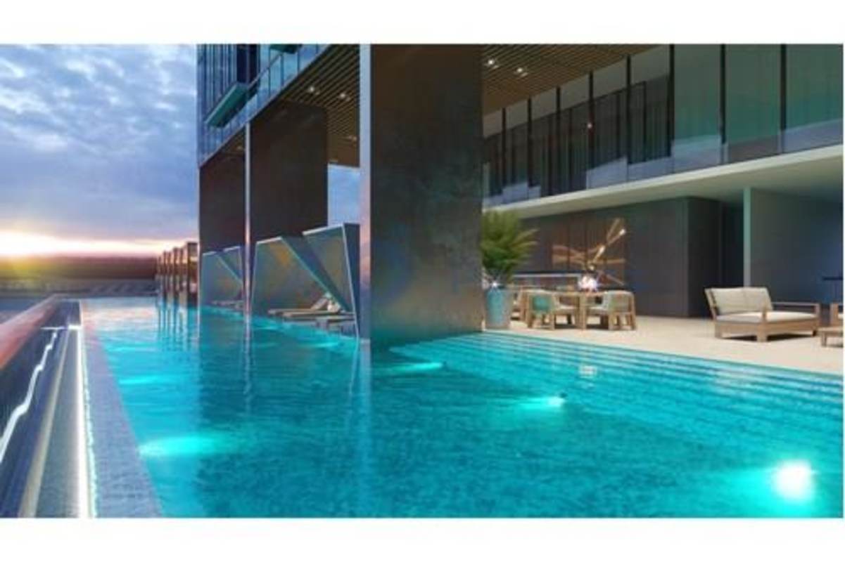 Sky bar with outdoor lounge, terrace seating and views PH Generation Tower