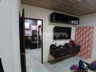 Modern walk-in closet with cabinetry in Villa Mila home for rent Las Tablas