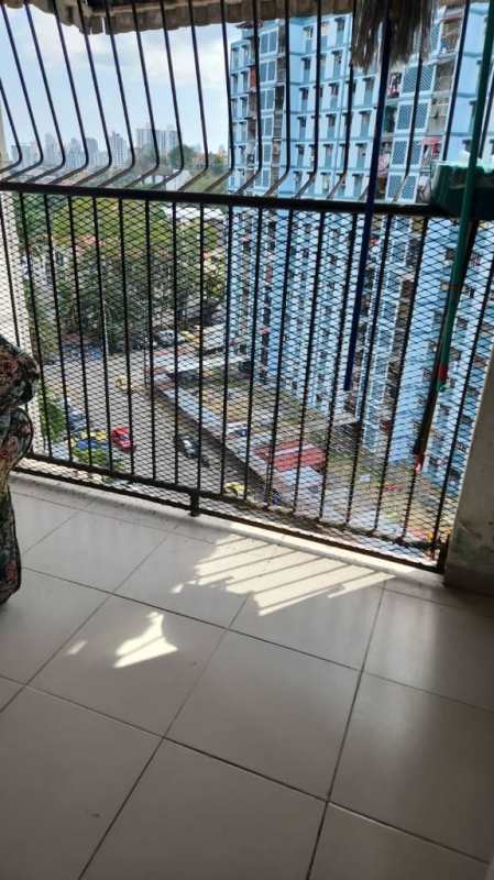 Apartment balcony with safety grill and city view Edificio Z-3 Los Libertadores Panama