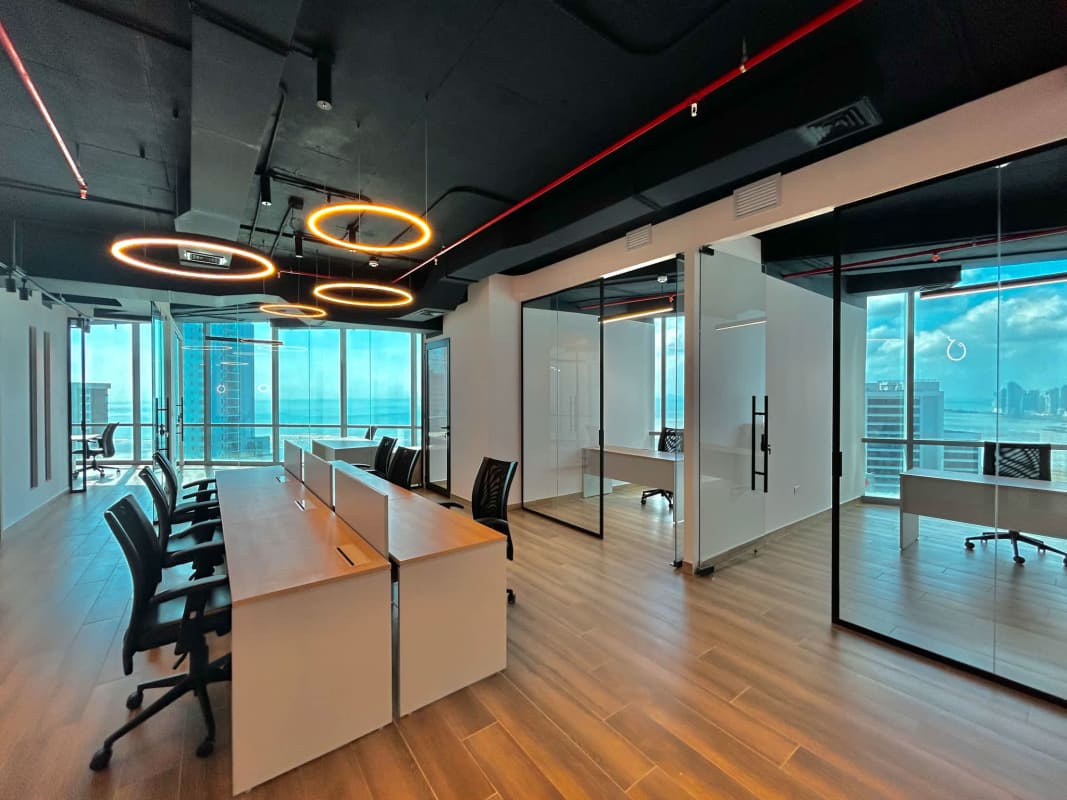 Furnished Ocean-View Office for Rent Costa del Este BICSA Tower