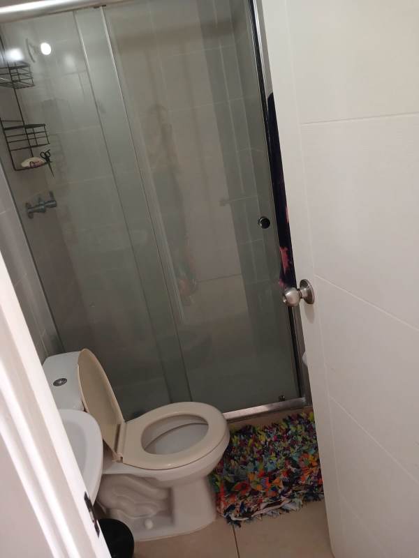 Glass shower modern bathroom townhouse Ciudad Santa Fe Pacora Panama