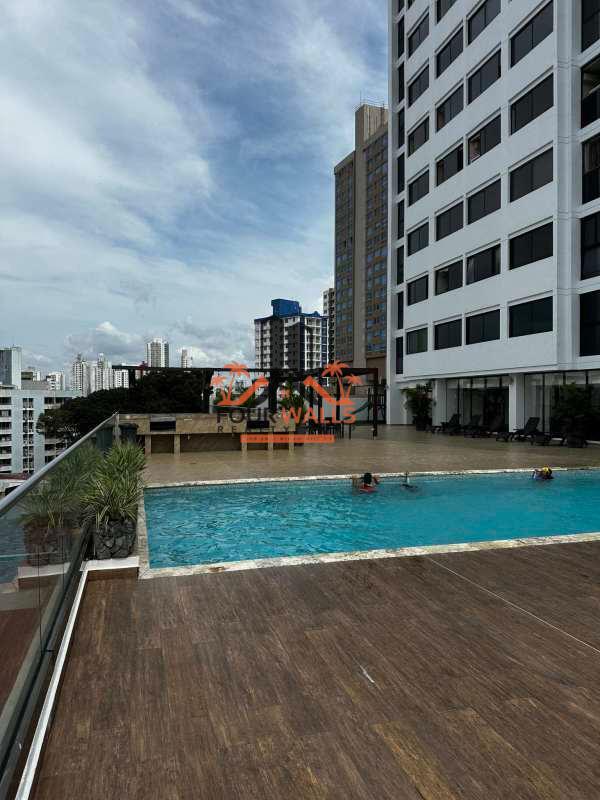 Rooftop pool with panoramic skyline views PH Vista Verde Carrasquilla Panama
