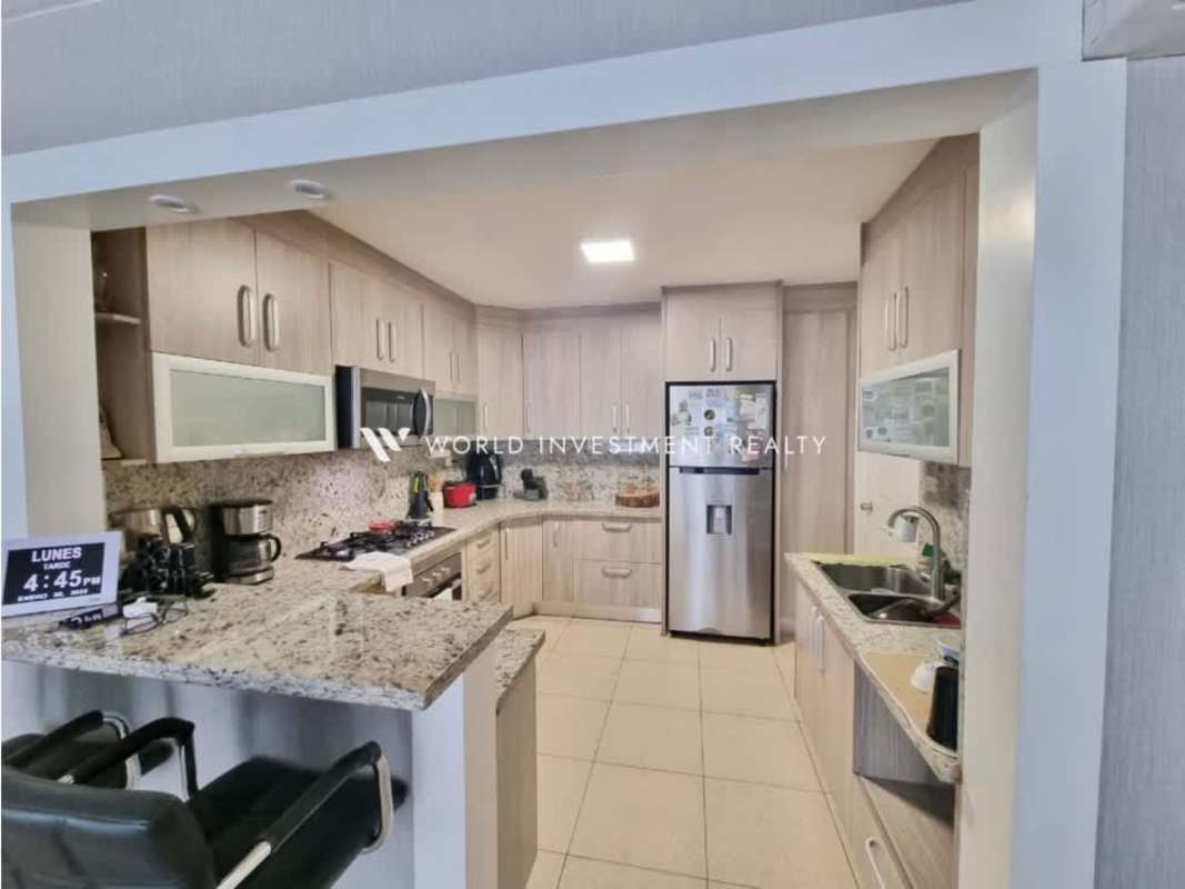 Contemporary kitchen granite countertop stainless appliances PH Costa View Costa del Este Panama