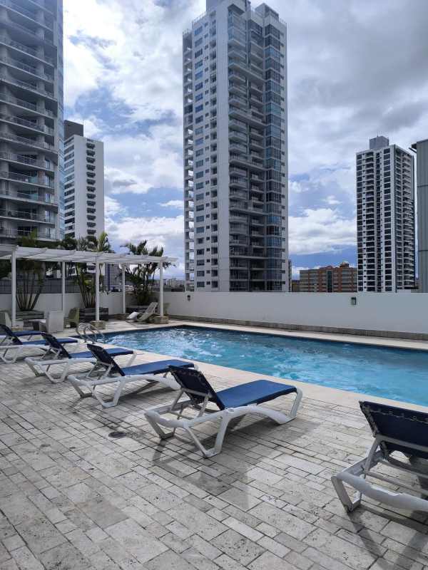 Sky lounge terrace ocean skyline views PH Sky high-rise Panama