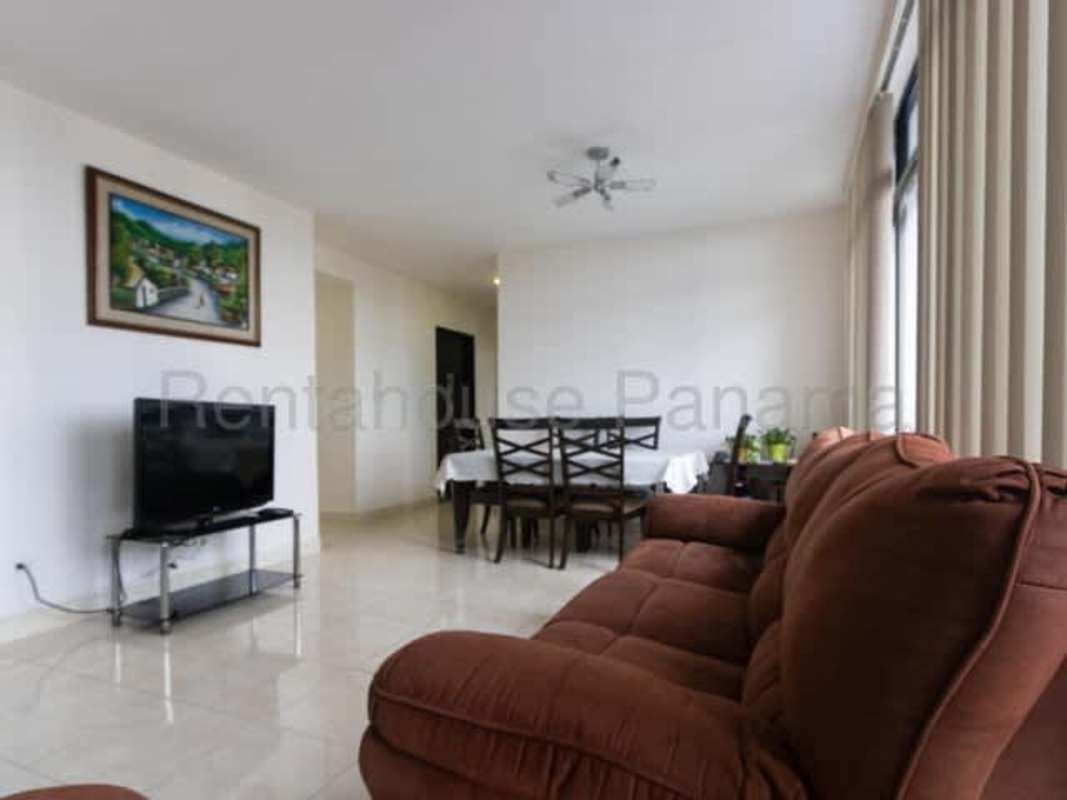 Secure entrance and lobby area at PH Pacific Hills residence in Panama City