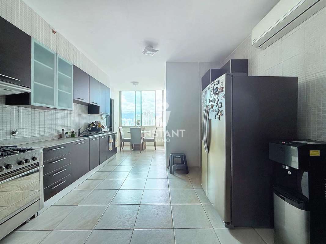 Luxury master bedroom with private terrace and ocean views in Punta Pacifica Panama