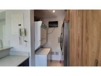 Large furnished private terrace with garden views at PH Mosaic Panama