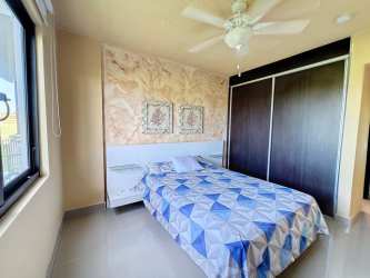 Contemporary bathroom with glass shower and modern fixtures VistaMar San Carlos Panama