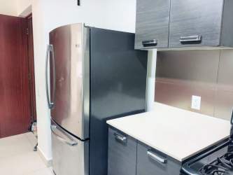 Modern bathroom with glass shower and vanity PH River Valley Panama Pacifico
