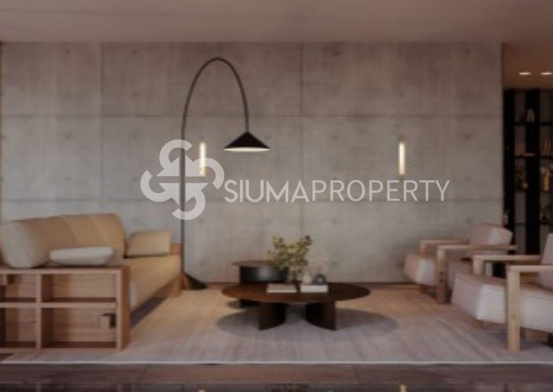 Open-plan living dining with large balcony and city views Panama