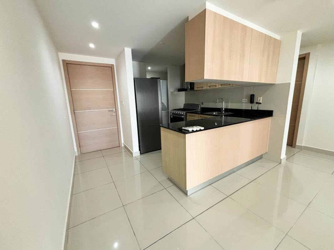 Bright bedroom with large window city views and built-in closet PH Torres del Parque Panama City