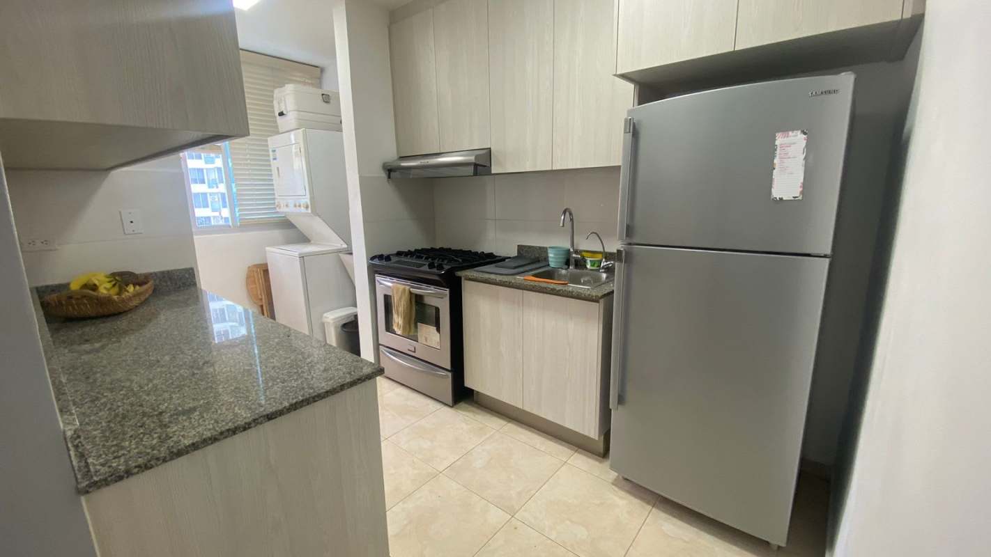 Secure lobby entrance with reception at PH Sky Blue Tower Panama