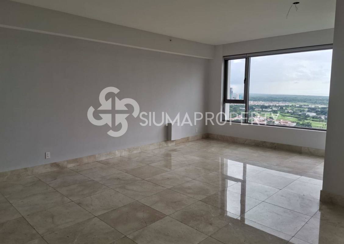 Gourmet kitchen with central island, granite countertops, built-in appliances in The Reserve at Santa María Panama City