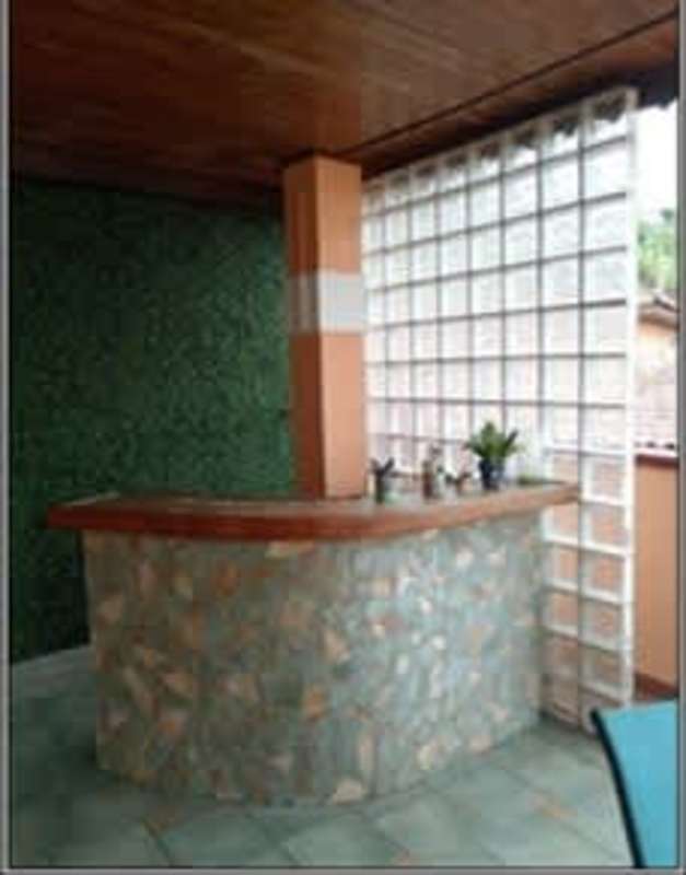 Contemporary bathroom glass shower sink mirror Torres de Toscana Panama City