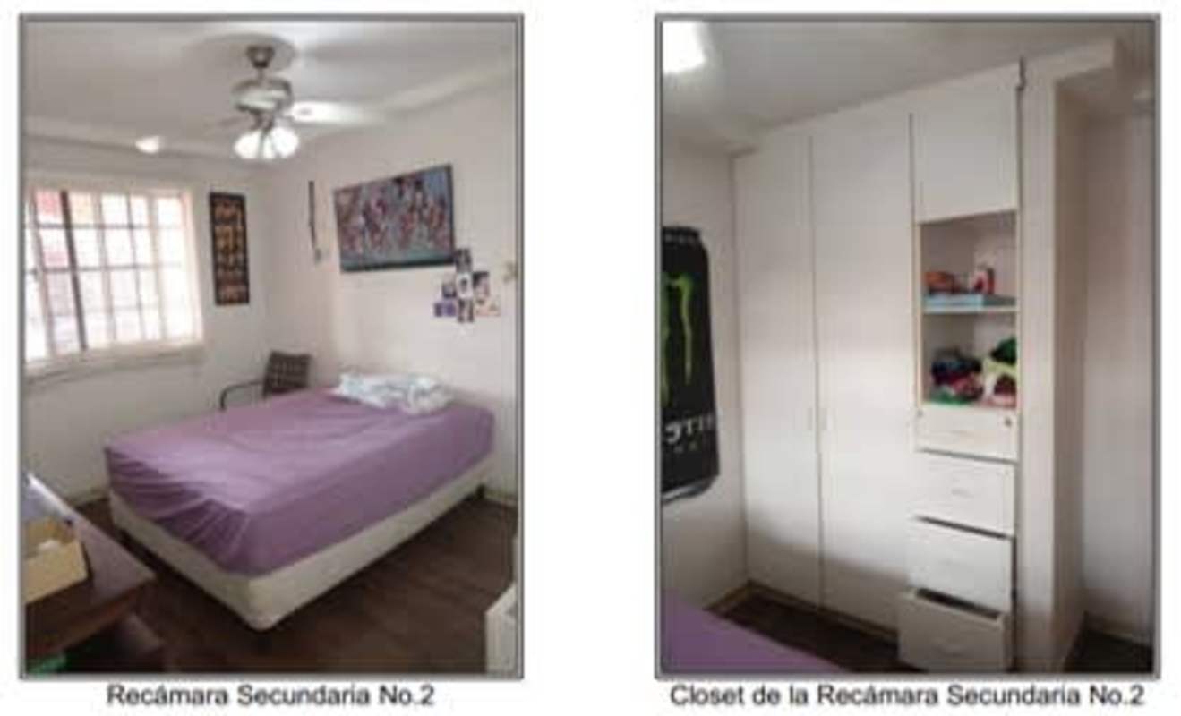 Master bedroom with closet air conditioning window graded bars PH Torres de Toscana Panama