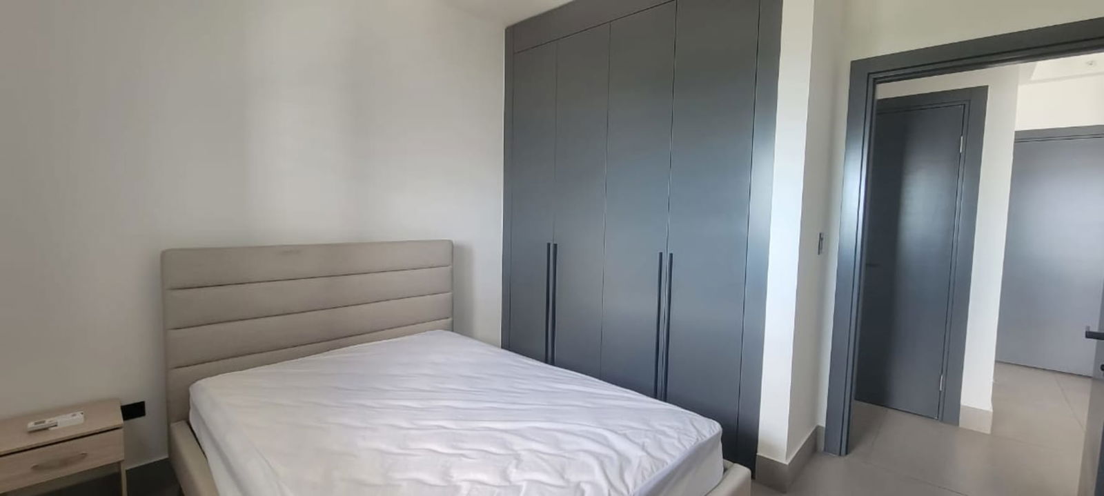 Furnished master bedroom with ocean view window PH Victory Spot Coco del Mar Panama