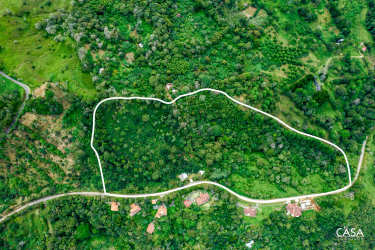 Storage room for green coffee in insulated warehouse Boquete Panama